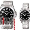 Jam Tangan Wanita MTP 1308D-1B & LTP 1308D-1B