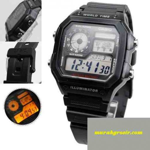 jam tangan casio Casio AE-1200W-1A