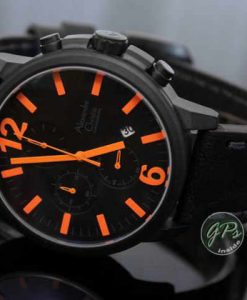 Alexandre Christie AC 6267 Orange Black Leather