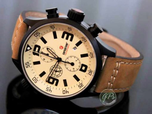 Expedition 6318 Black Brown Leather