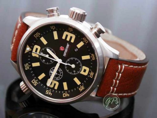 Expedition 6318 Silver Brown Leather