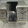 Alexandre Christie Couple AC 8366 White Steel White Dial