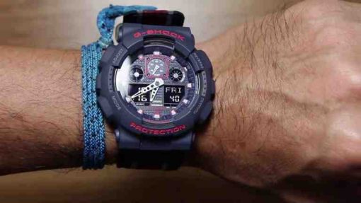 jam tangan G-Shock GA-100MC-2A