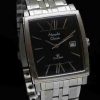 Alexandre Christie AC 8406 White Steel Black Dial