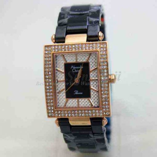 Alexandre Christie AC 2441LH Black Rose Full Ceramic