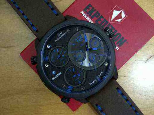 Expedition 6631N Brown Leather Index Biru