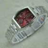 Alexandre Christie AC 2493BF White Steel Red Dial