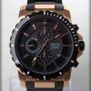 Alexandre Christie AC 6141 Black Rose Gold