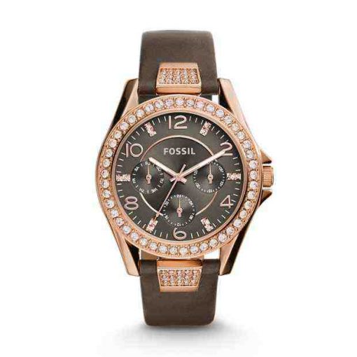 Jam Tangan Wanita Fossil ES3888 Riley Multifunction