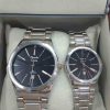 Alexandre Christie Couple AC 8448 White Steel Kombinasi Black Dial