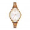 Jam Tangan Wanita Fossil ES3565 Georgia Tan Leather Watch
