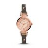 Jam Tangan Wanita Fossil ES3862 Georgia Gray Leather Watch