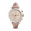 Jam Tangan Wanita Fossil ES4005 Original Boyfriend Sport Chronograph Blush Glaze Leather