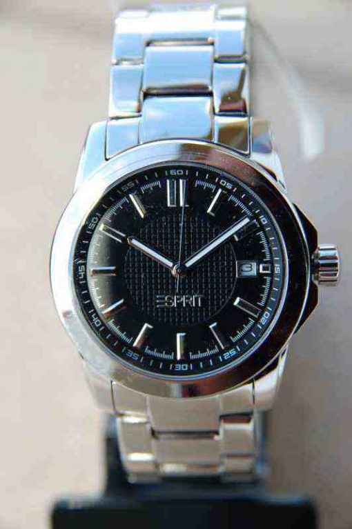 Jam Tangan Wanita Esprit ES101852006 Sunray Pure Silver Stainless Steel ...