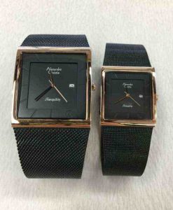 jam tangan alexandre christie couple original