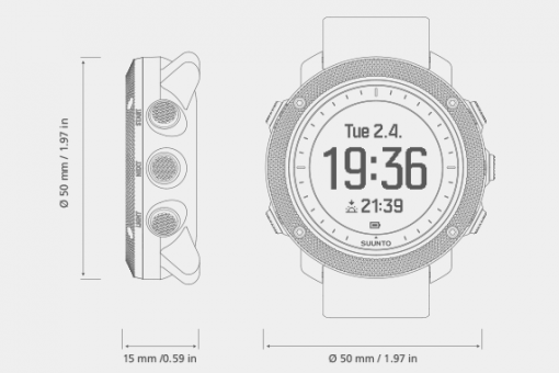 diameter suunto