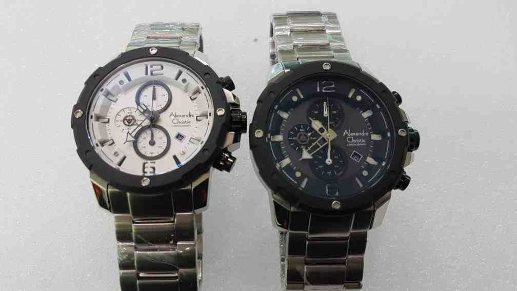 Jual Jam Tangan Pria Alexandre Christie AC 6410 MC Baru