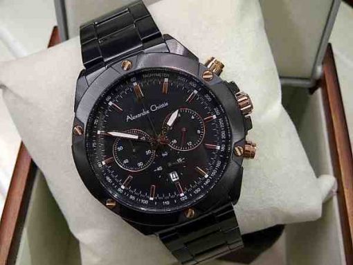 Jam Tangan Pria Alexandre Christie AC 6458 Steel