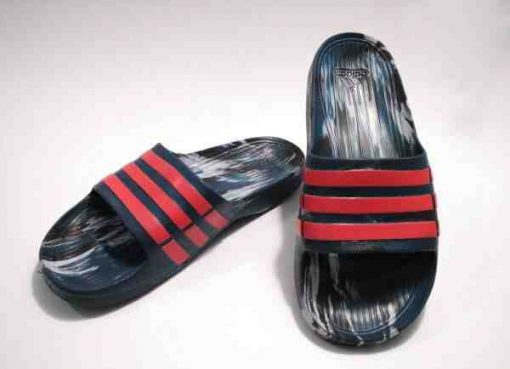 SANDAL - ADIDAS DURAMO SLIDE ORIGINAL AQ5257 MARBLE NAVY RED Murah