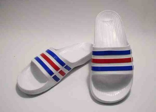 SANDAL - ADIDAS DURAMO SLIDE ORIGINAL U43664 WHITE Murah