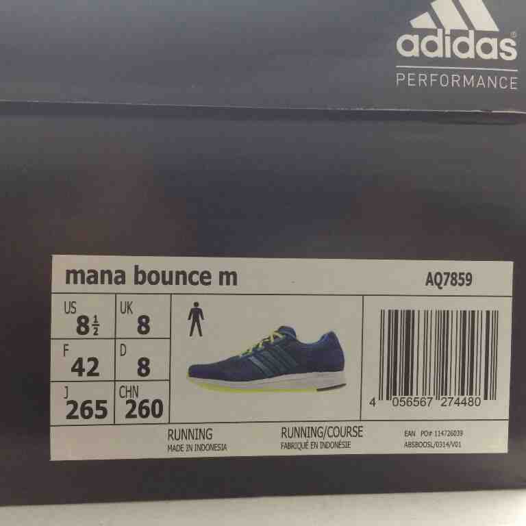 Jual Sepatu Running Lari Adidas Original Mana Bounce M 