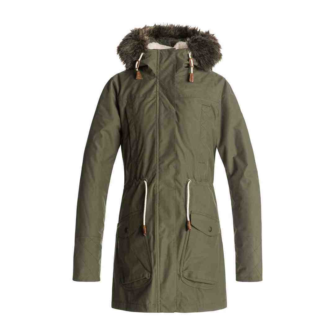 Jual Jaket  Ori Baru Roxy Amy 3 in 1 Parka  Jacket  Dust 