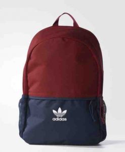Tas Ransel Adidas Original Essential Ac Backpack Burgundy Red AY7738 Murah