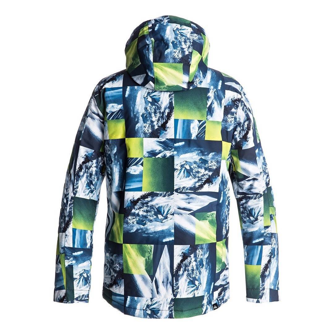 Jual Jaket  Salju Quiksilver  seri Mission Printed Original  