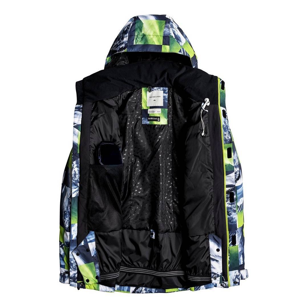 Jual Jaket  Salju Quiksilver  seri Mission Printed Original 