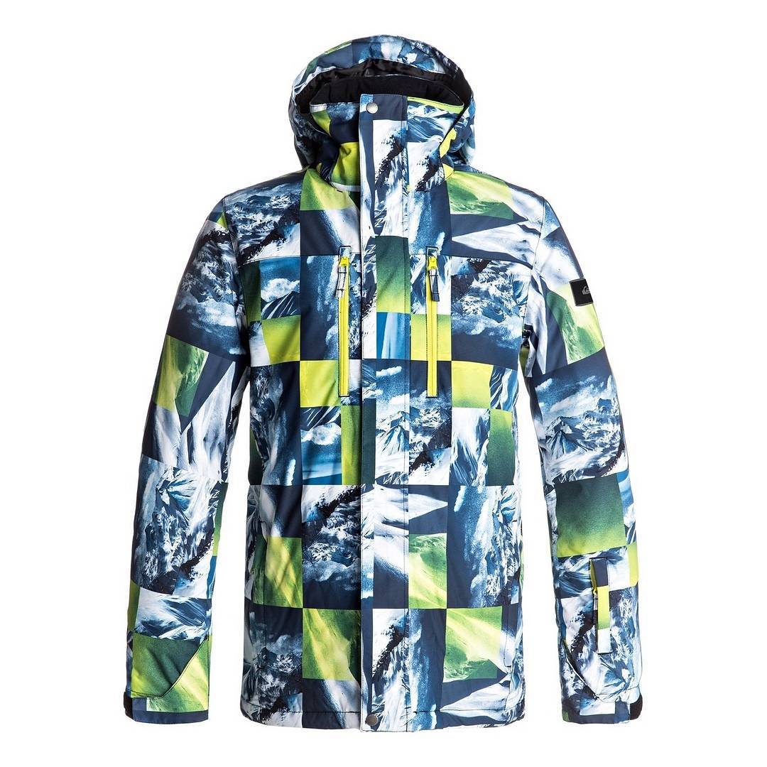 Jual Jaket  Salju Quiksilver  seri Mission Printed Original 