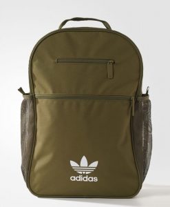 Tas Ransel Adidas Original Essential Trefoil Backpack Olive BK6720 Murah