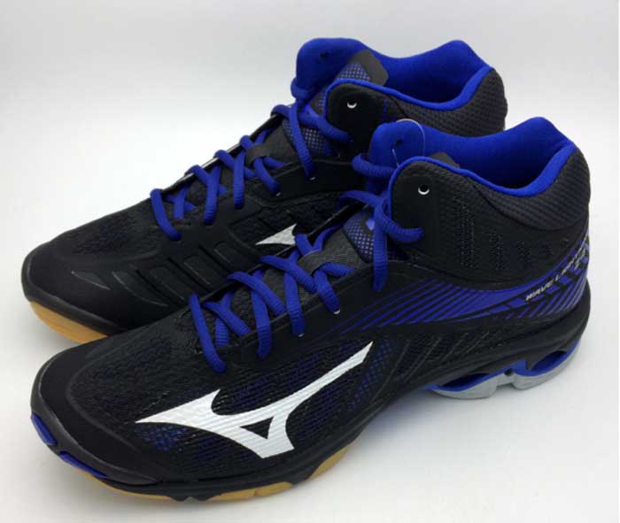  Sepatu  Volley Mizuno  Original Wave Lightning Z4 MID Black 