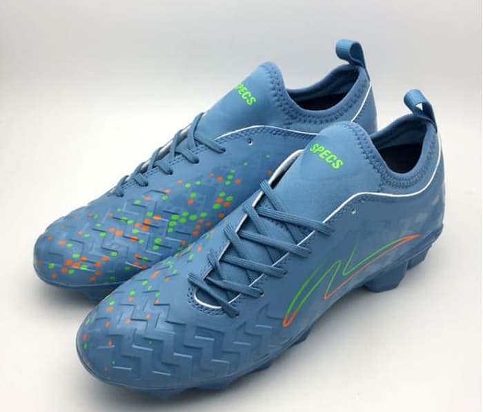  Sepatu  Bola  Specs Original Cyanide Galaxy FG Dark Lead 