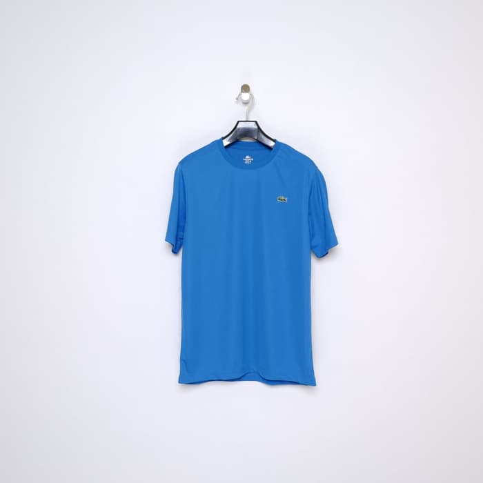  Kaos  Lacoste  Sport  Polos Classic T Shirt Original biru 