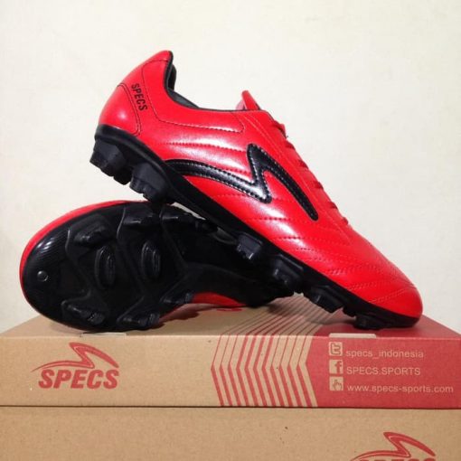 Sepatu Bola Specs Ares 19 FG Emperor Red Black 100935 Original BNIB  Murah