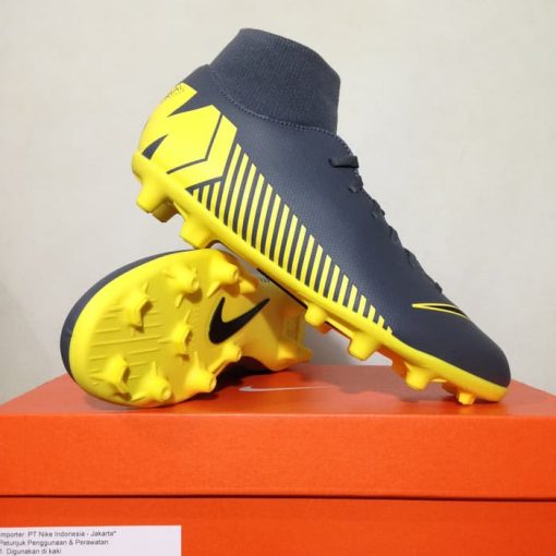 Sepatu Bola Nike Superfly 6 Club FG/MG Dark Grey AH7363-070 Original  Murah