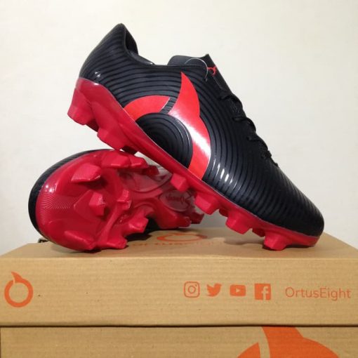 Sepatu Bola Anak Ortus Eight Forte Helios FG JR Black Ortred 11010058  Murah