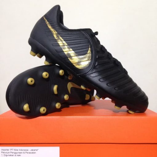 Sepatu Bola Anak Nike JR Legend 7 Club FG Black Gold AO2300-077 Original  Murah