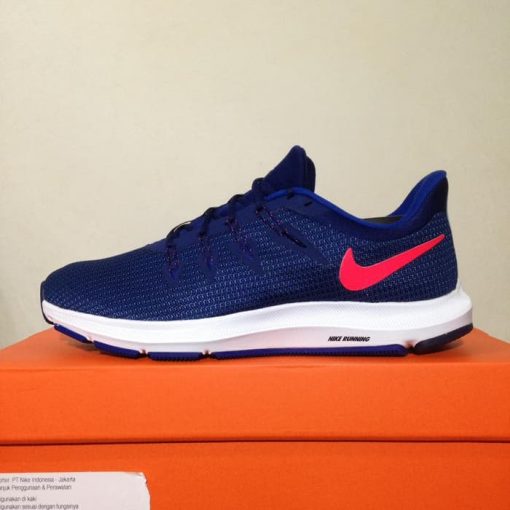 Sepatu Running/Lari Nike Quest Blue Void Red AA7403-403 Original BNIB  Murah