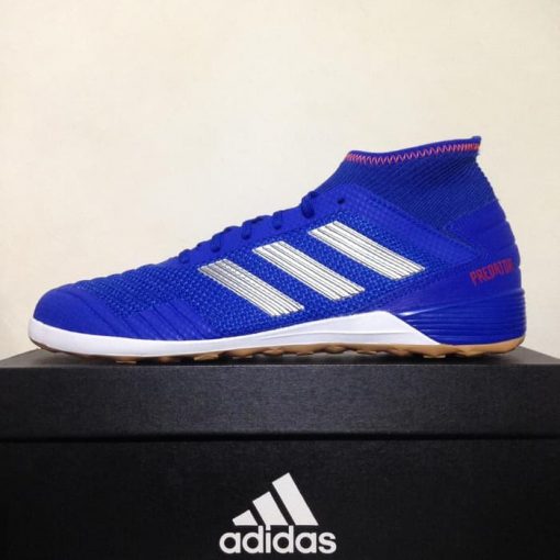 Sepatu Futsal Adidas Predator 19.3 IN Blue Silver BB9080 Original BNIB  Murah