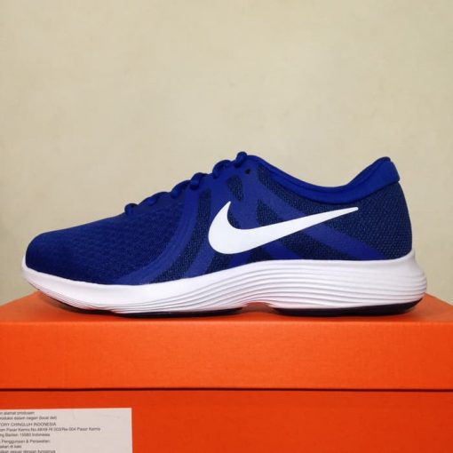 Sepatu Running/Lari Nike Revolution 4 Indigo Force blue 908988-403 Original  Murah