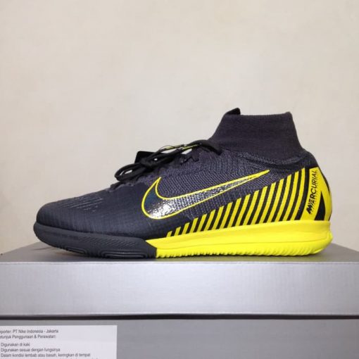 Sepatu Futsal Nike Superfly 6 Elite IC Thunder Grey AH7373-070 Original  Murah