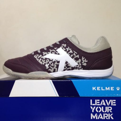 Sepatu Futsal Kelme Subito 6.0 Burgundy Grey 55820-063 Original BNIB  Murah