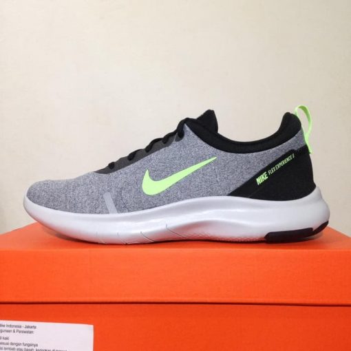 Sepatu Running/Lari Nike Flex Experience RN 8 Grey Lime AJ5900-002 Original  Murah