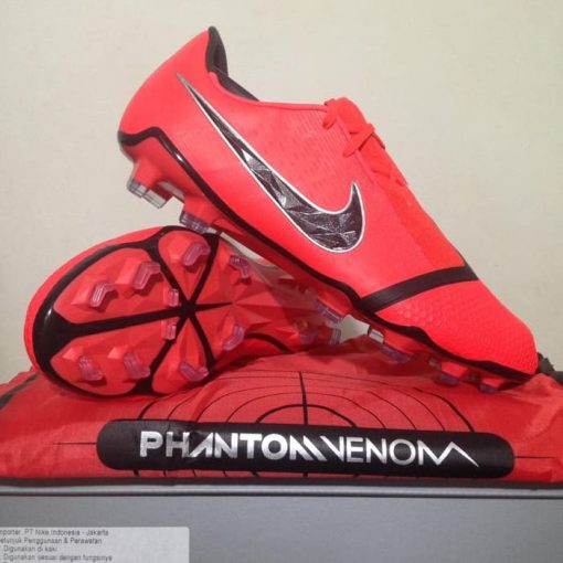 Sepatu Bola Nike Phantom Venom Elite FG Bright Crimson AO7540-600 Original  Murah