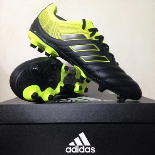 Sepatu Bola Adidas Copa 19.3 FG Black Solar Yellow BB8090 Original  Murah