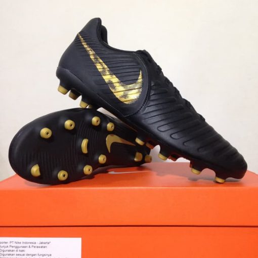 Sepatu Bola Nike Legend 7 Club FG Black Gold AO2597-077 Original BNIB  Murah