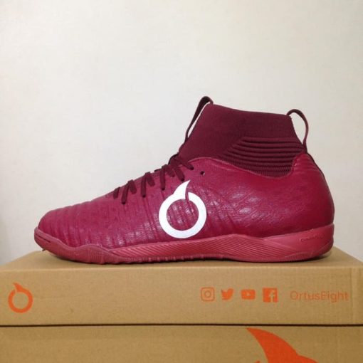 Sepatu Futsal OrtusEight Catalyst Mystique IN Maroon 11020016 Original  Murah