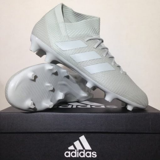 Sepatu Bola Adidas Nemeziz 18.3 FG Ash Silver DB2110 Original BNIB  Murah