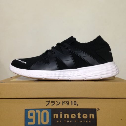 Sepatu Running/Lari Nineten Fujiwara Black White 11211652-010 Original  Murah